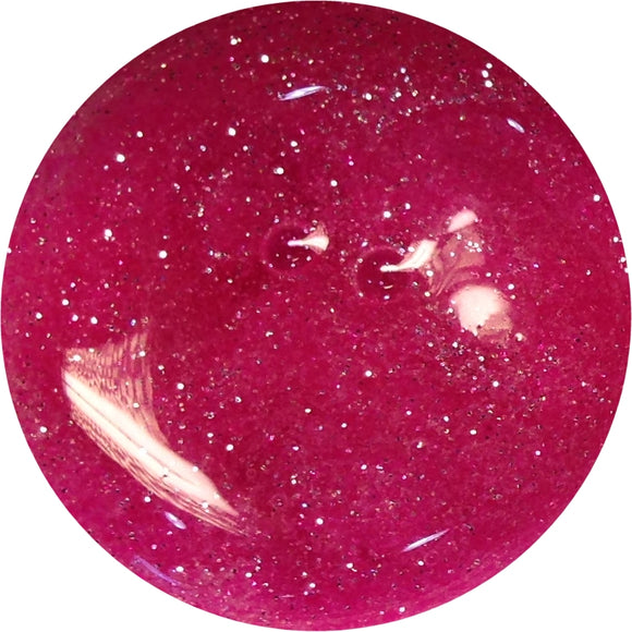 Silver & pink glitter - Unghie Mania UV gel polish G13