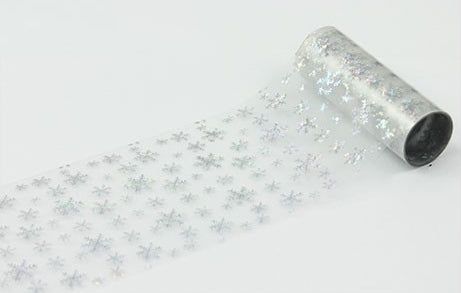 Foil -  fiocchi di neve argento