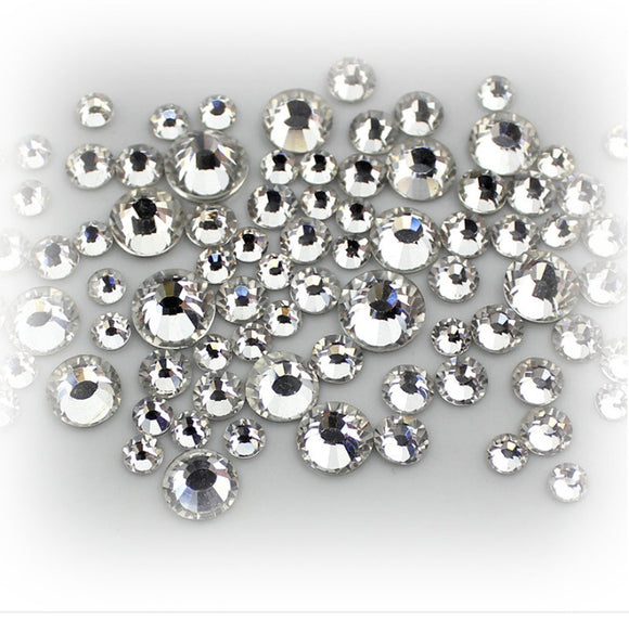 1400 Brillantini tondi argento 1,9mm