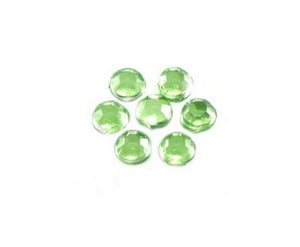 100 Brillantini Nail Art tondi mm 1,3 verde