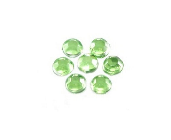 100 Brillantini Nail Art tondi mm 2 verde