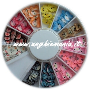 Ruota Fimo nail art resina faccine
