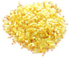 Spangle Puntini luminosi giallo
