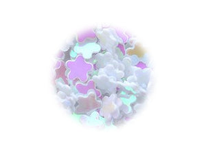 Fiori pieni bianco