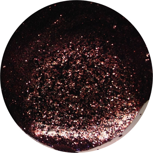 Brown glitter - Unghie Mania UV gel polish G10