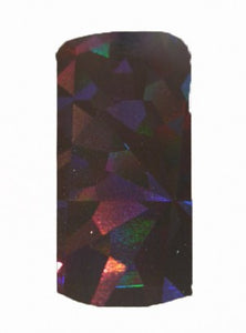 Foil - Black Broken Glass