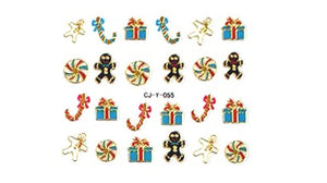 Stickers ADESIVI N47 - pacchetti regalo, pan di zucchero