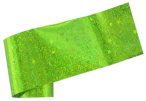 Foil Lime glitter Nail art decorazione unghie