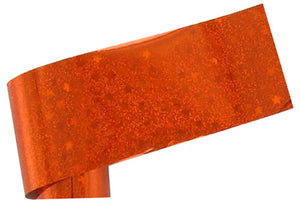 Foil Tangerine glitter Nail art decorazione unghie