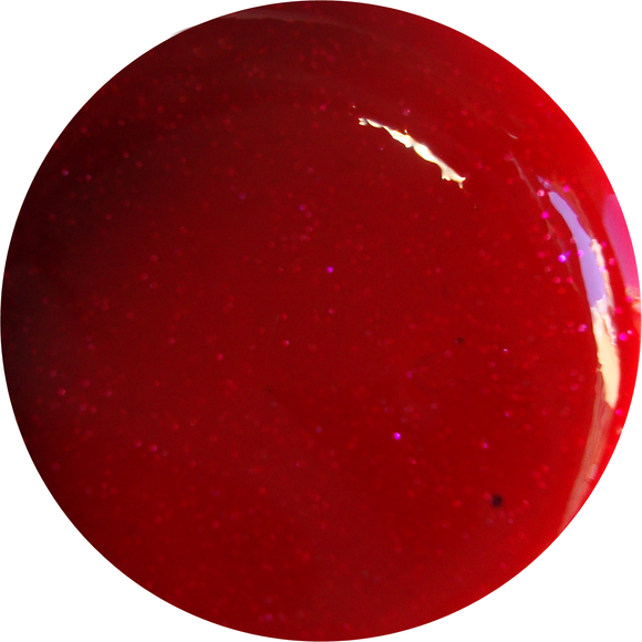 Red & Fuchsia micropearl - Unghie Mania UV Gel BrillArt series 04