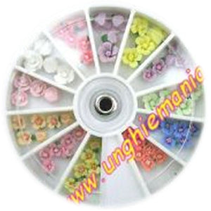 Ruota Fimo nail art resina 60 fiori