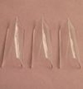100 Tips diamond edge trasparenti