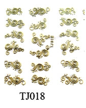 Stickers ADESIVI RN100 - Riccioli oro